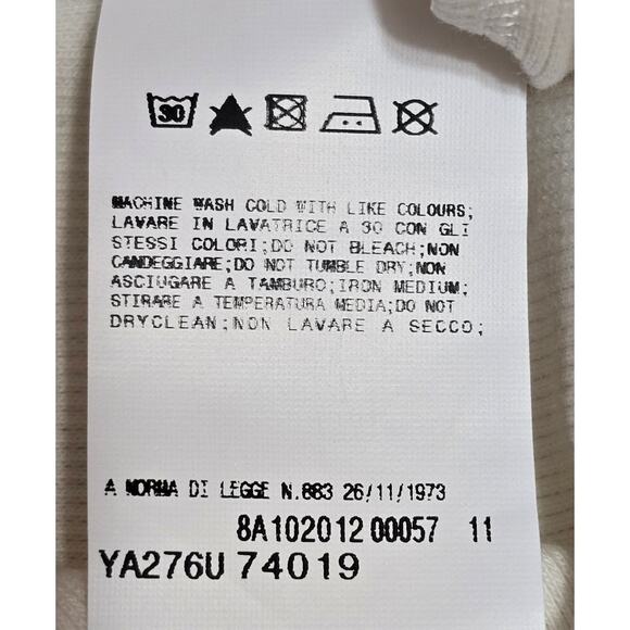 Fiorucci Men's Graphic Print Crew Neck Long-Sleeve T-Shirt XL - Picture 9 of 9